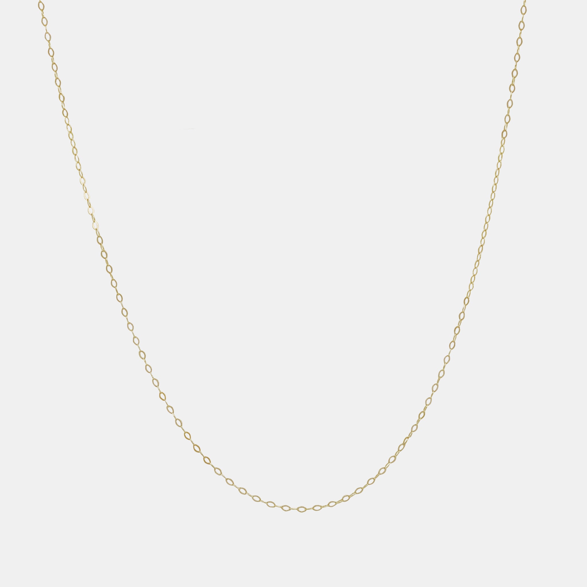 Figaro 3X1 2.5mm (Solid Gold) Chain