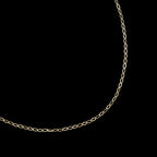 Figaro 3X1 2.5mm (Solid Gold) Chain