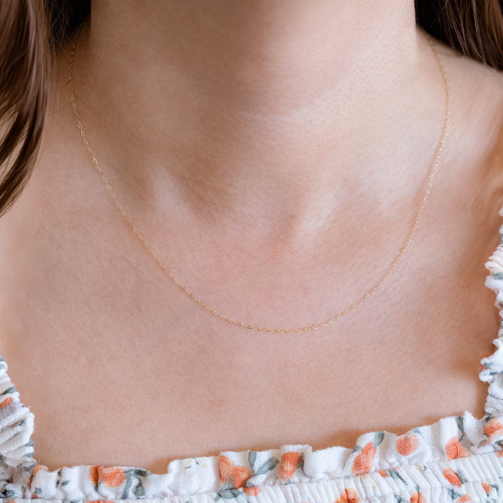Figaro 3X1 2.5mm (Solid Gold) Chain