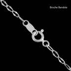 Forged Figaro (Silver) Chain