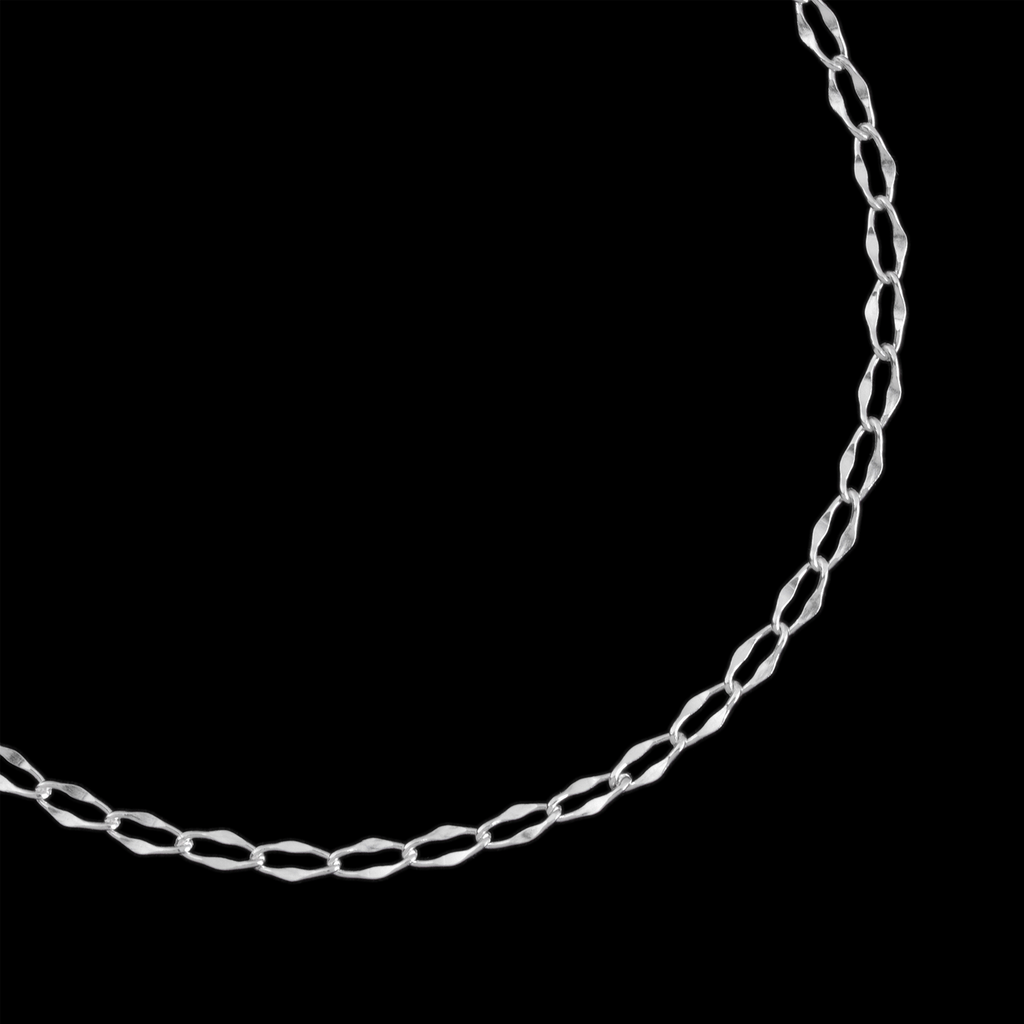 Forged Figaro (Silver) Chain
