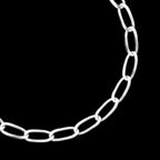 Figaro 0X1 Light 5mm (Silver) Chain