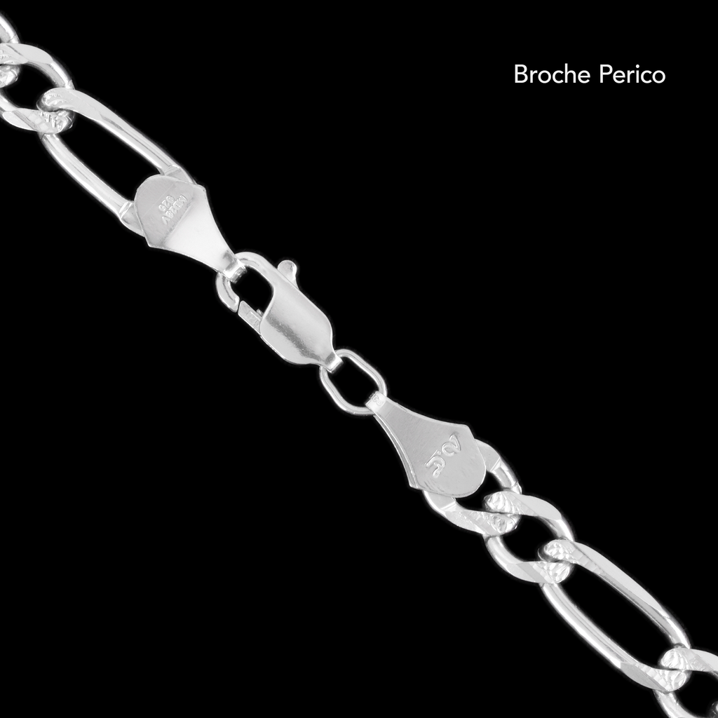 Figaro Super Zegrinada 7mm (Silver) Chain