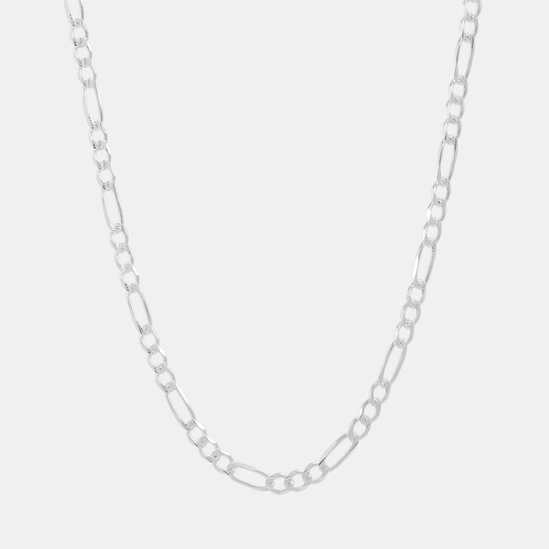 Figaro Chain Zegrinada 3X1 5mm Silver