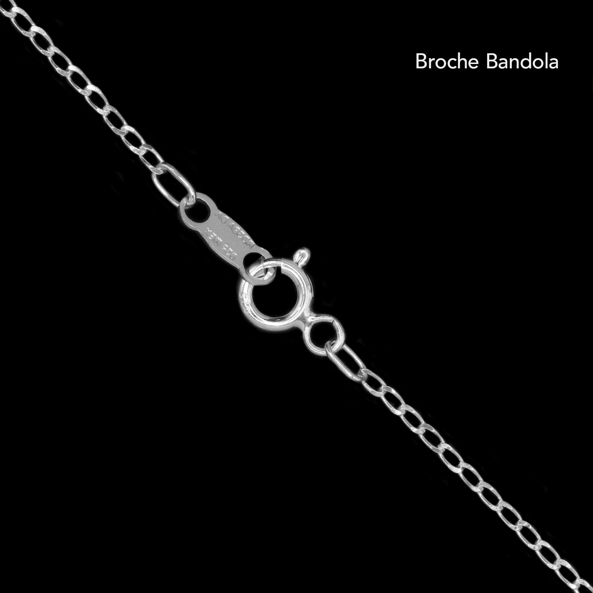 Figaro 0X1 1 mm (Silver) Chain