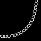 Figaro 1x0.3mm (Silver) Chain