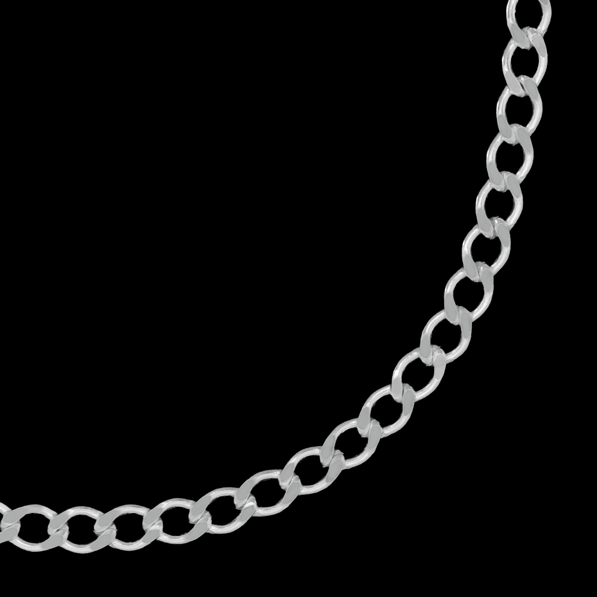 Figaro 1x0.3mm (Silver) Chain