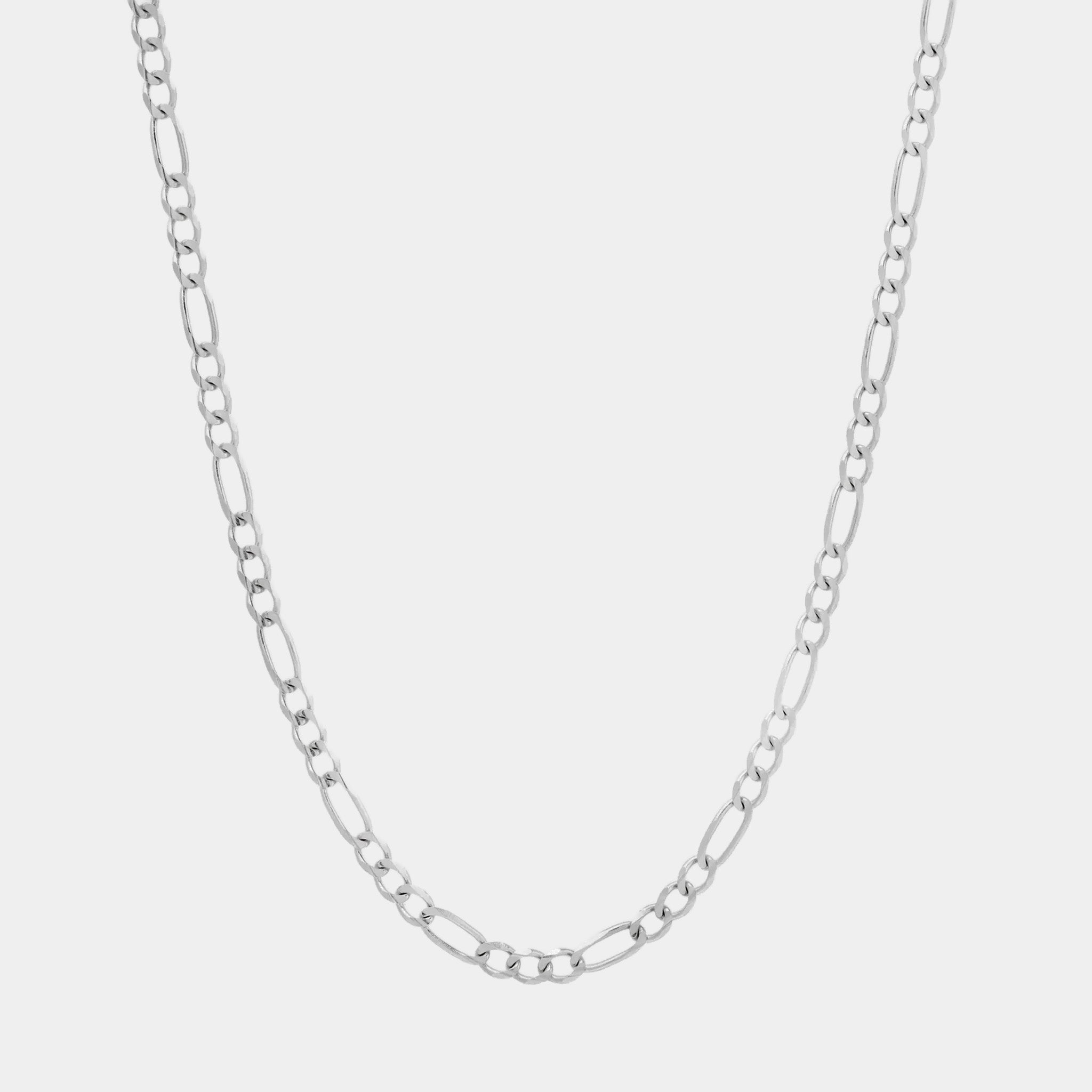 Figaro 3X1 4mm (Silver) Chain