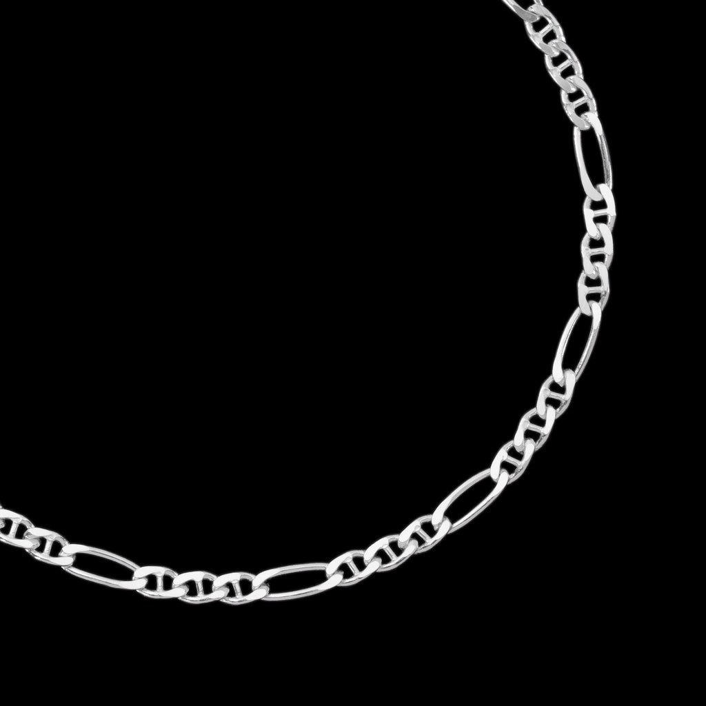 Figarucci 2mm (Silver) Bracelet