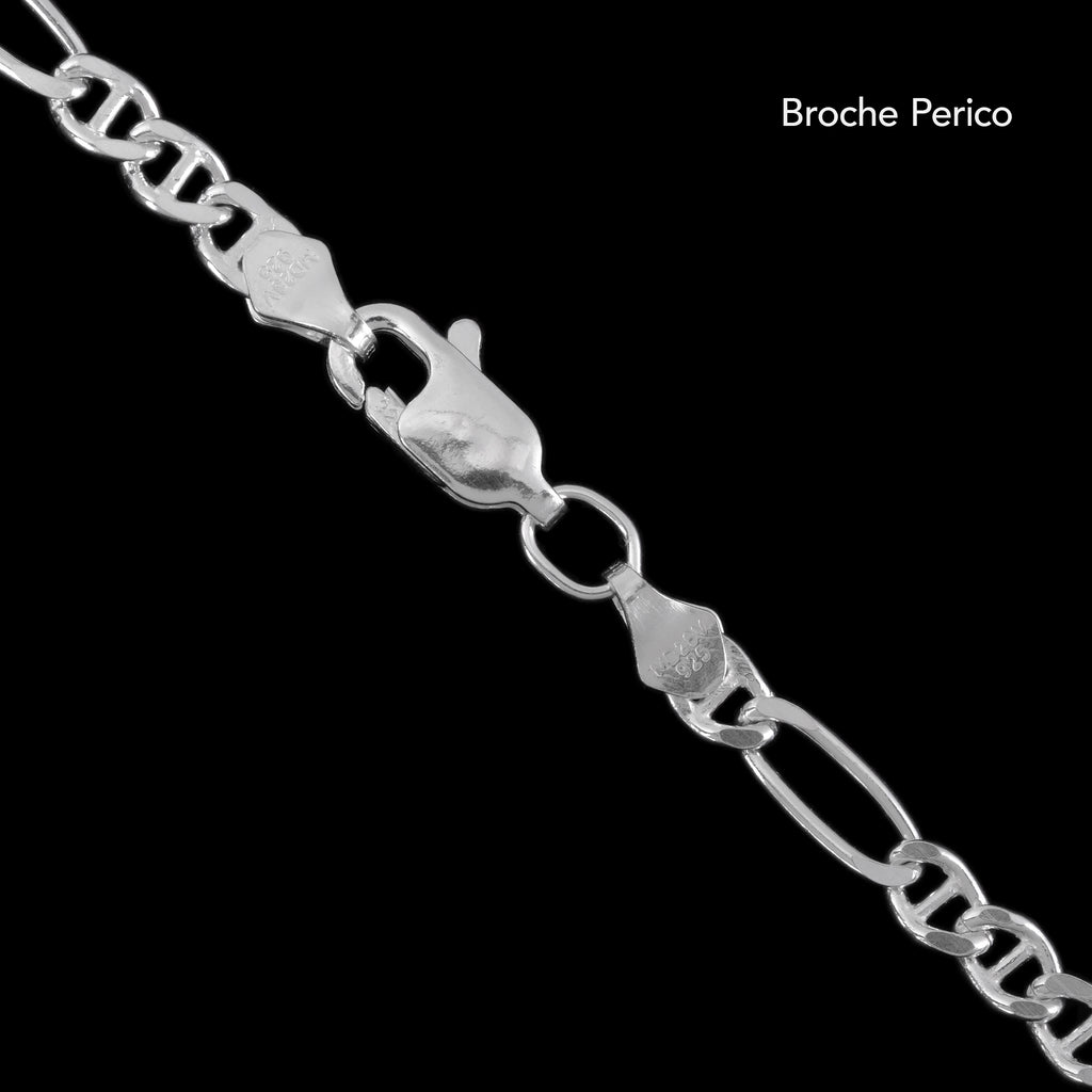 Figarucci 3mm (Silver) Bracelet