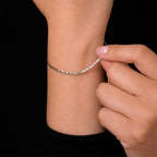 Florentine Solid Gold Bracelet