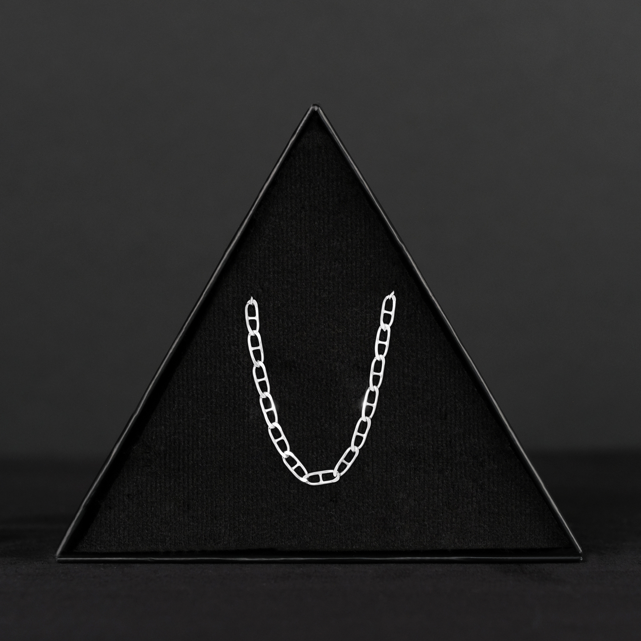 Gu 3mm (Silver) Chain