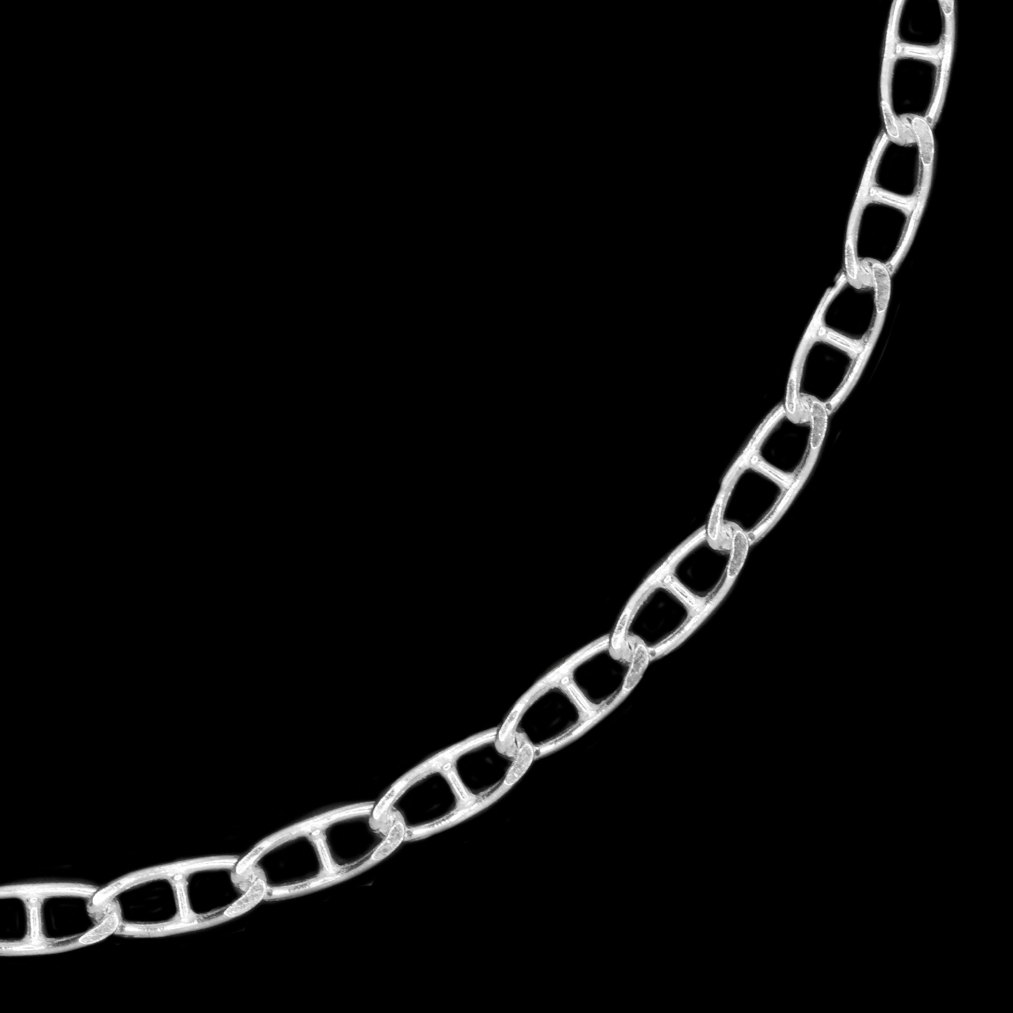 Gu 2mm (Silver) Bracelet