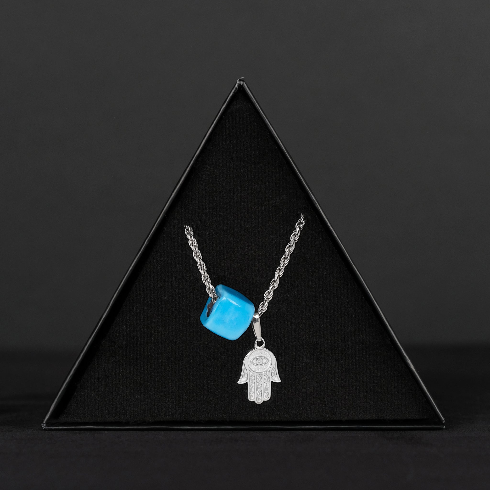 Jamsa (Rhodium) Necklace