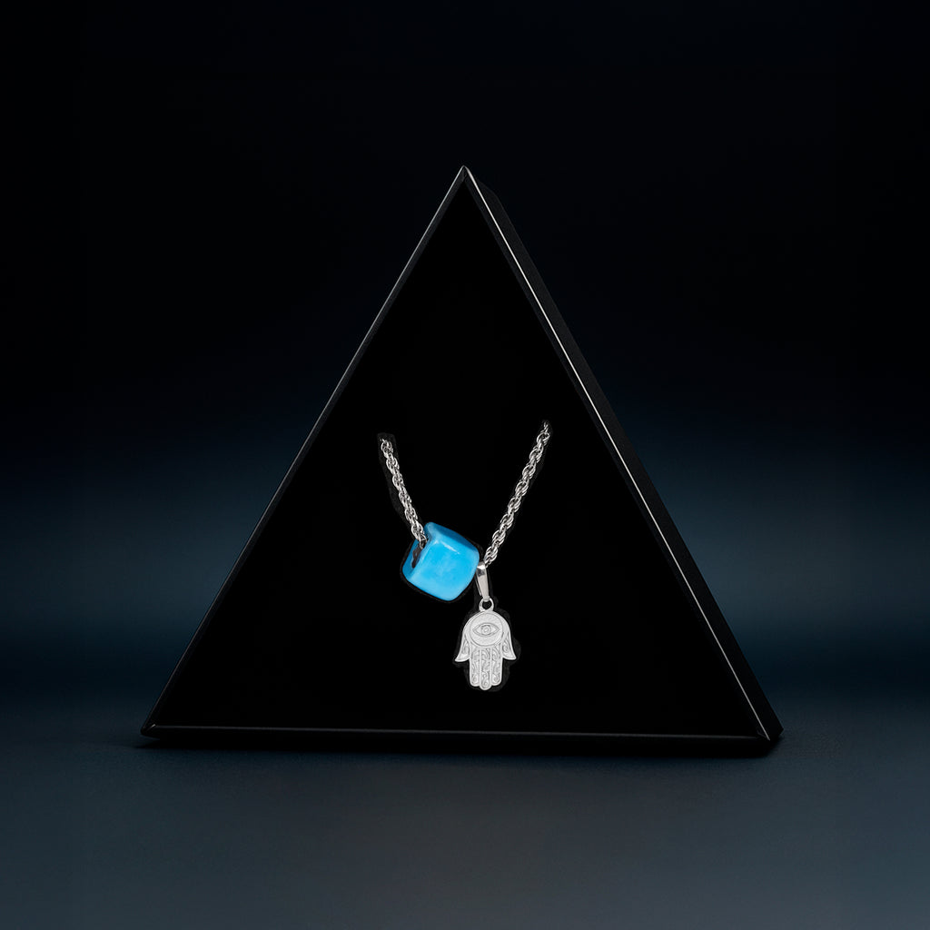 Jamsa (Rhodium) Necklace
