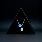 Jamsa (Rhodium) Necklace