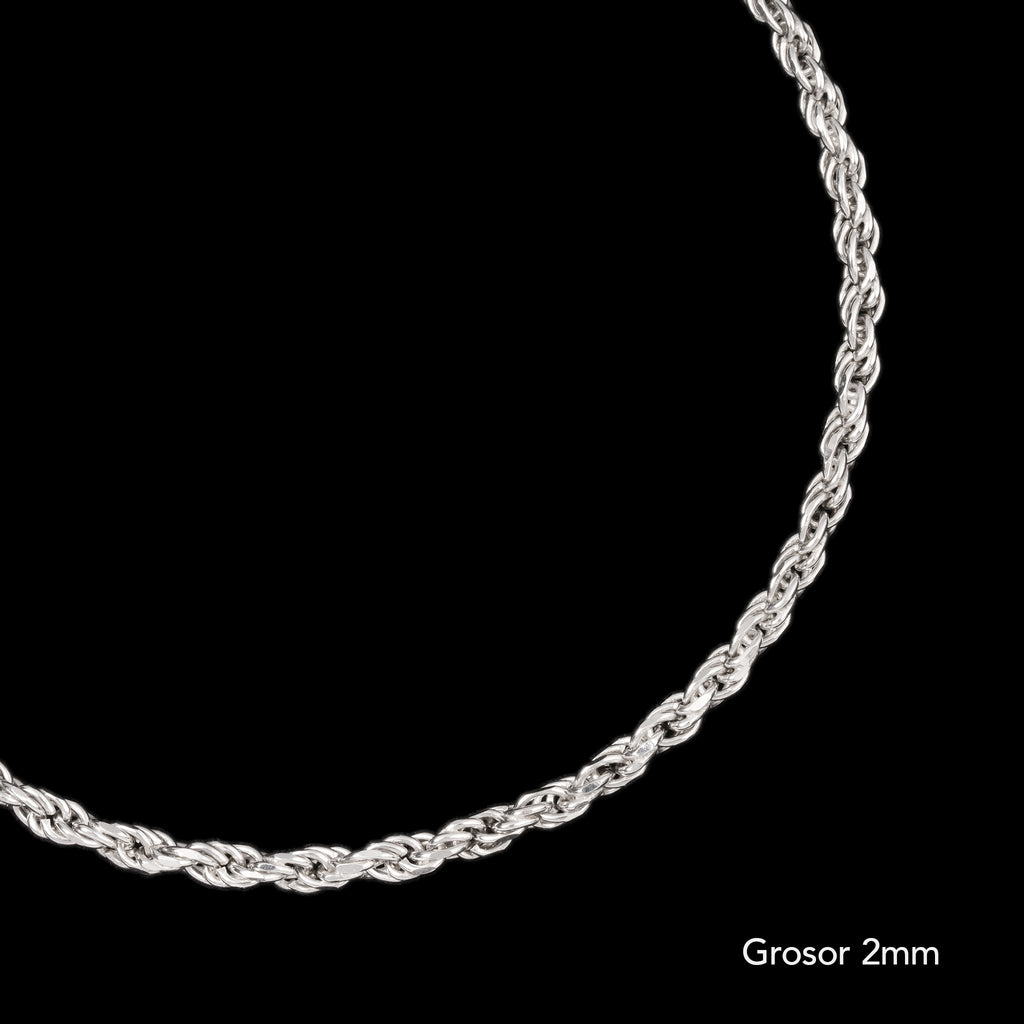 Jamsa (Rhodium) Necklace