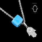 Jamsa (Rhodium) Necklace