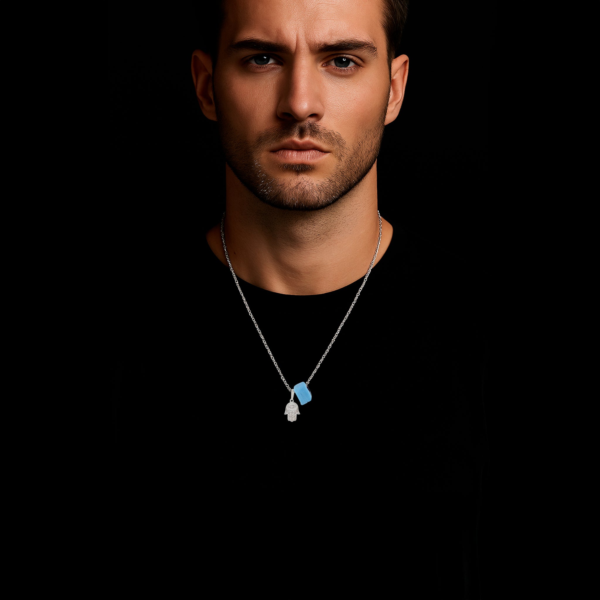 Jamsa (Rhodium) Necklace