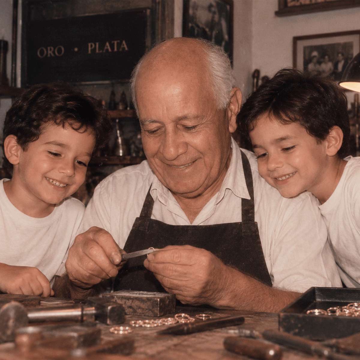 Crecimos rodeados de este oficio.