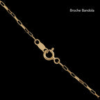 Figaro 3X1 2.5mm (Solid Gold) Chain