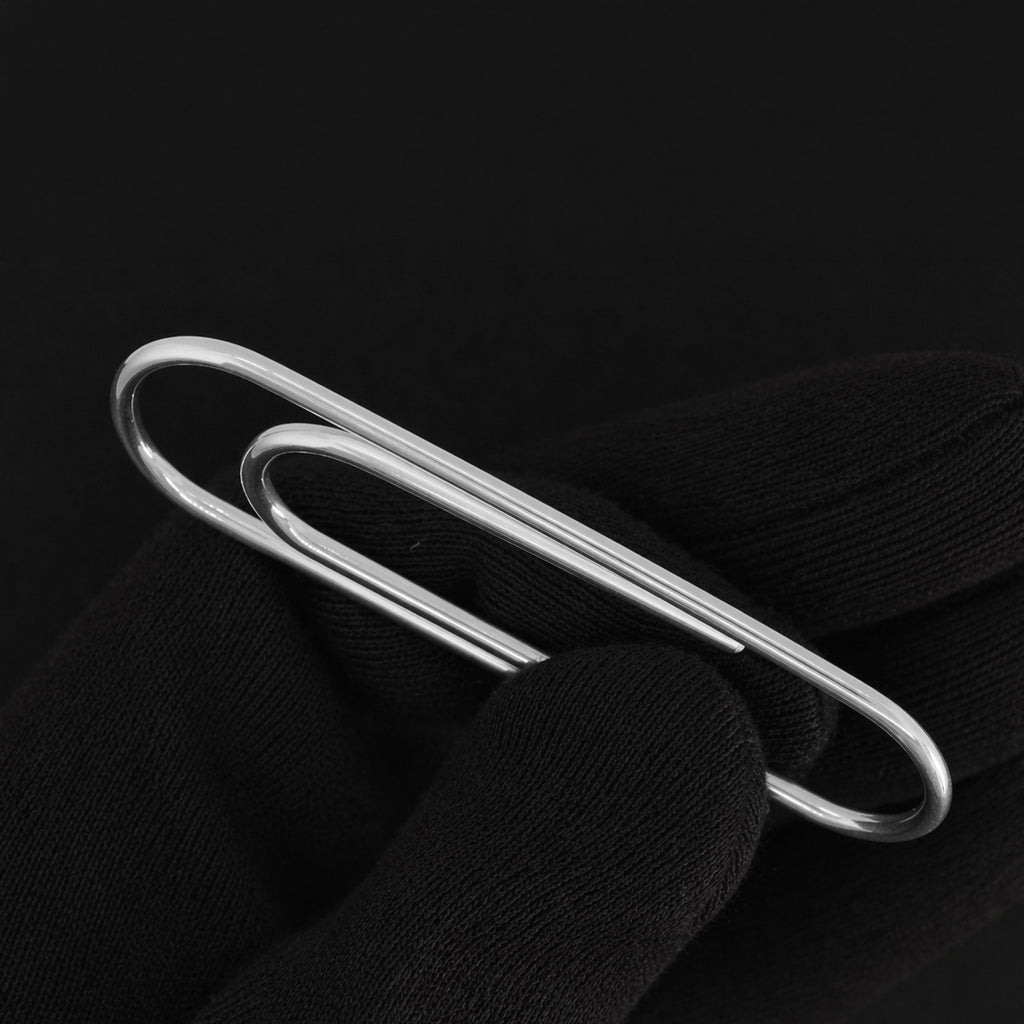 Money Clip Plata