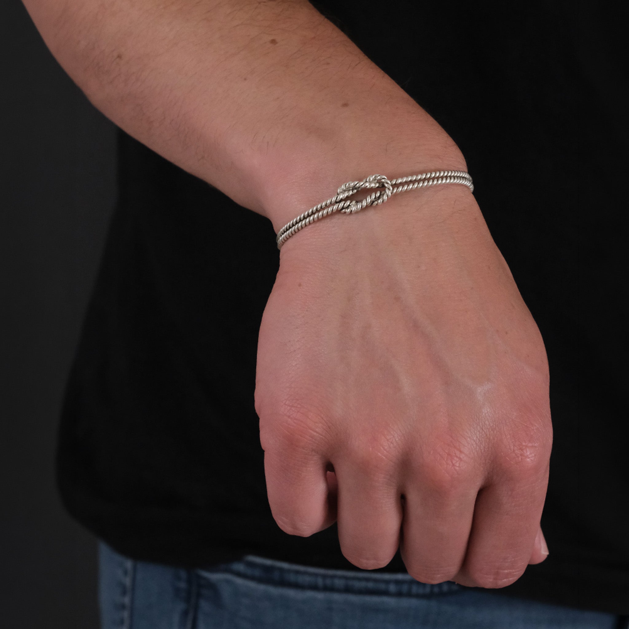 Braided Bracelet (Silver) Bracelet