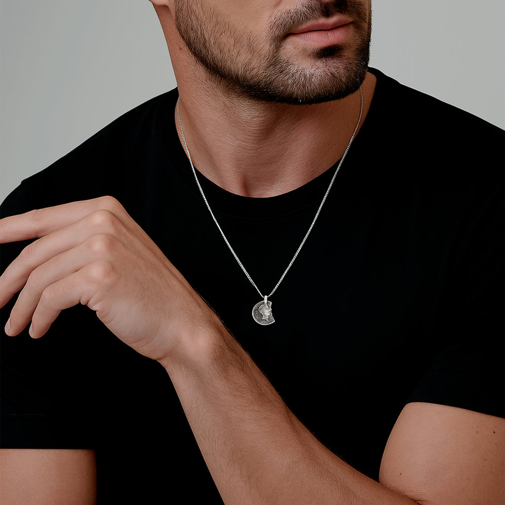 Olympus (Rhodium) Necklace