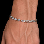 Perniche 3mm (Silver) Bracelet