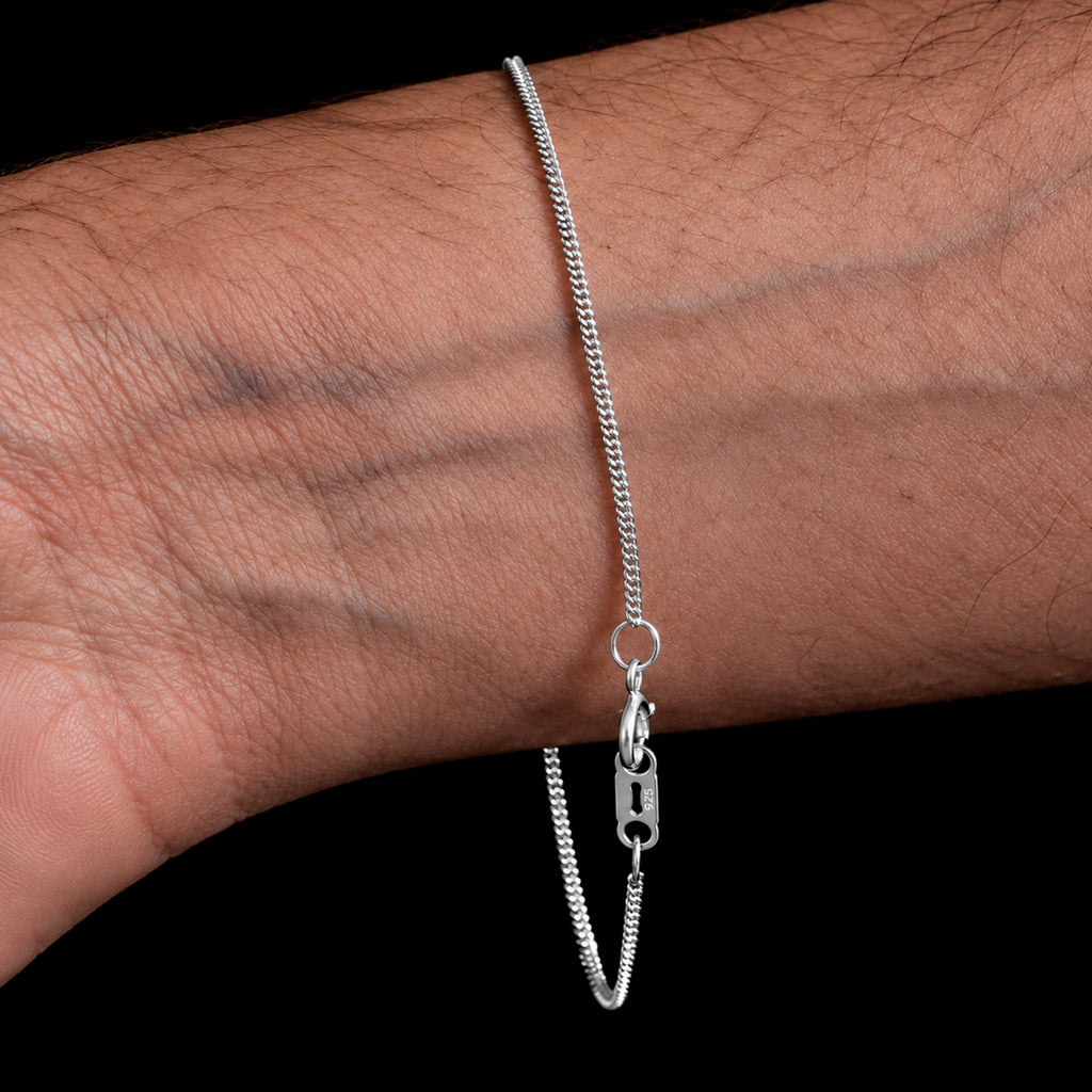 Cuban Link 1mm (Silver) Chain