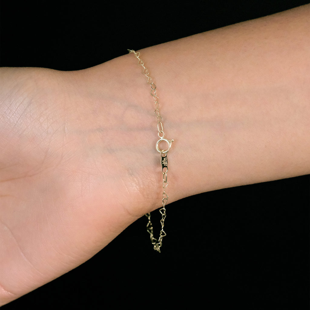 Figaro 3X1 2.5mm (Solid Gold) Chain