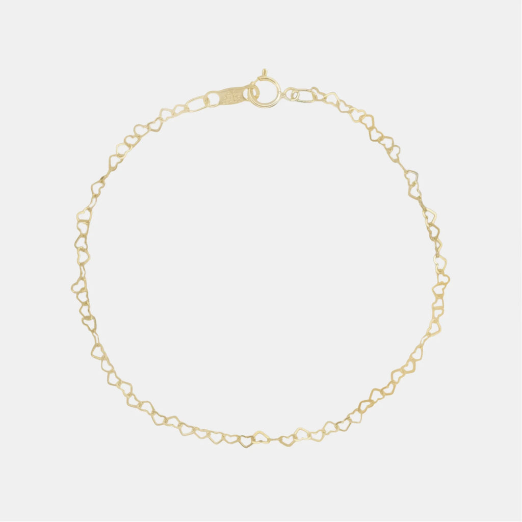 Figaro 3X1 2.5mm (Solid Gold) Chain