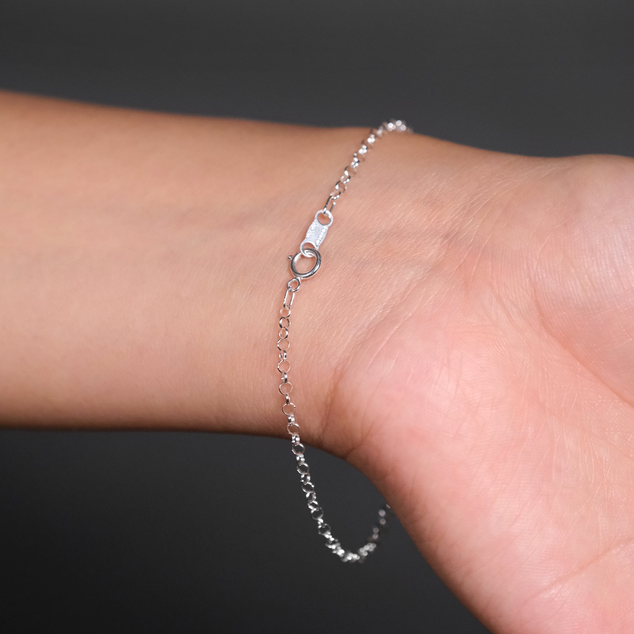 Rolo (Silver) Bracelet
