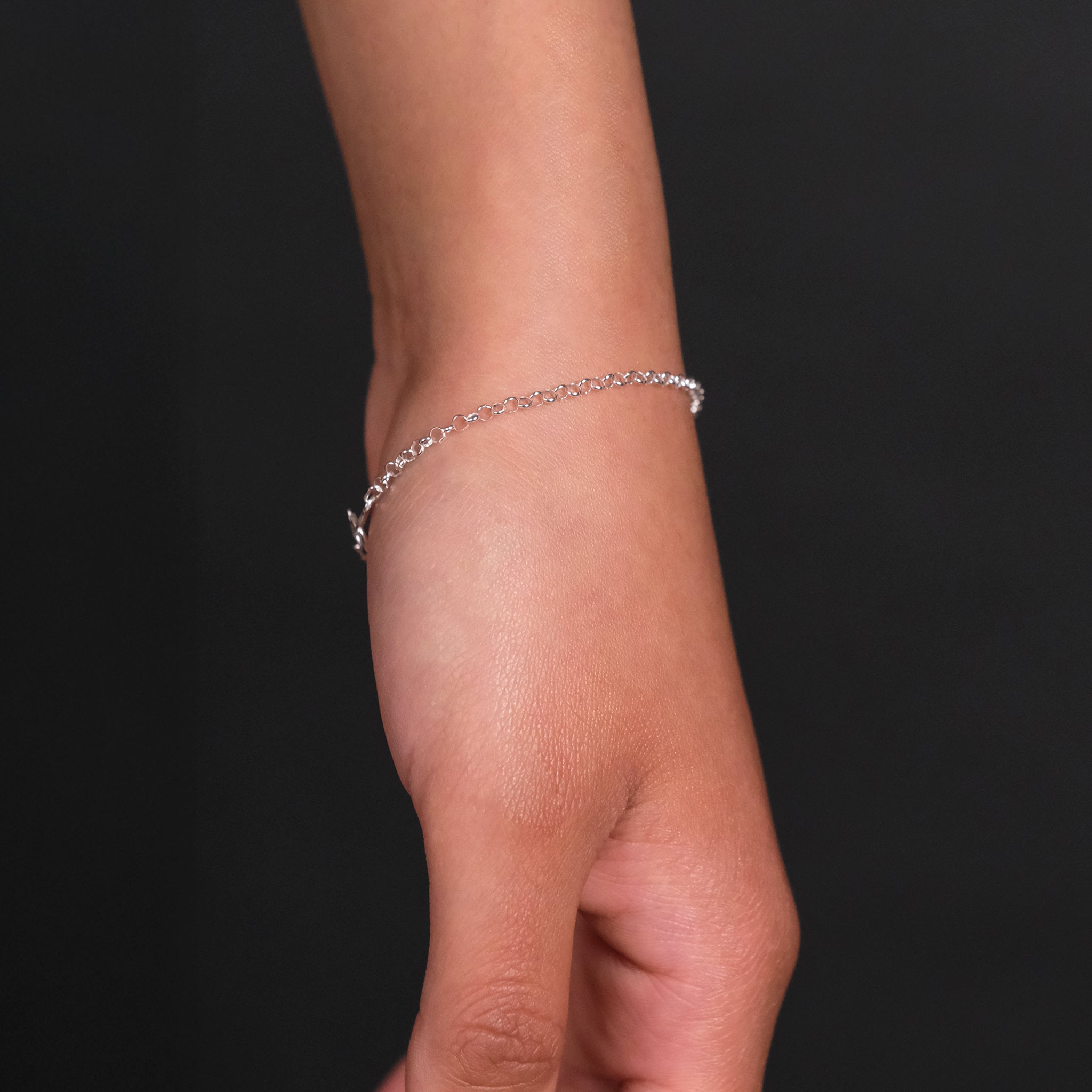 Rolo (Silver) Bracelet