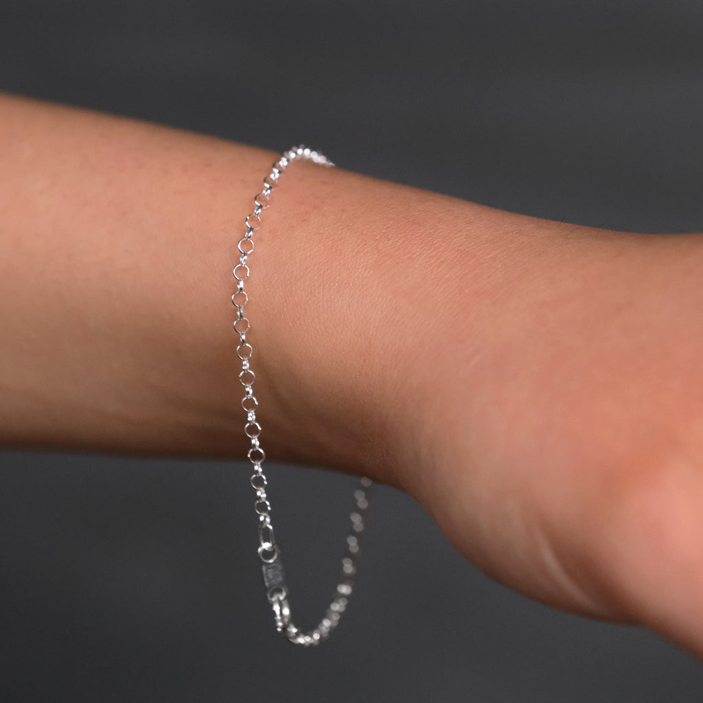 Rolo (Silver) Bracelet