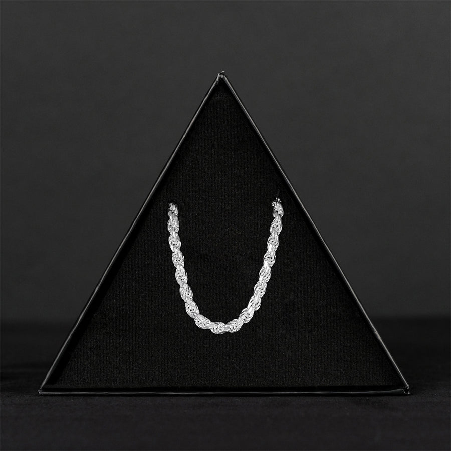 Rope 4mm (Silver) Chain