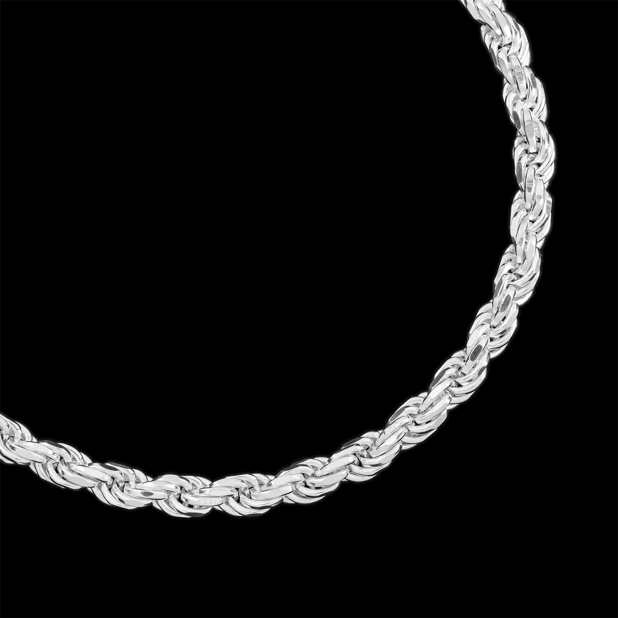 Rope 4mm (Silver) Chain