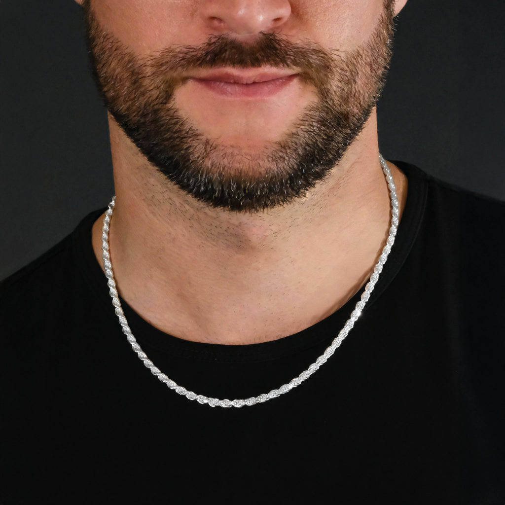 Rope 4mm (Silver) Chain