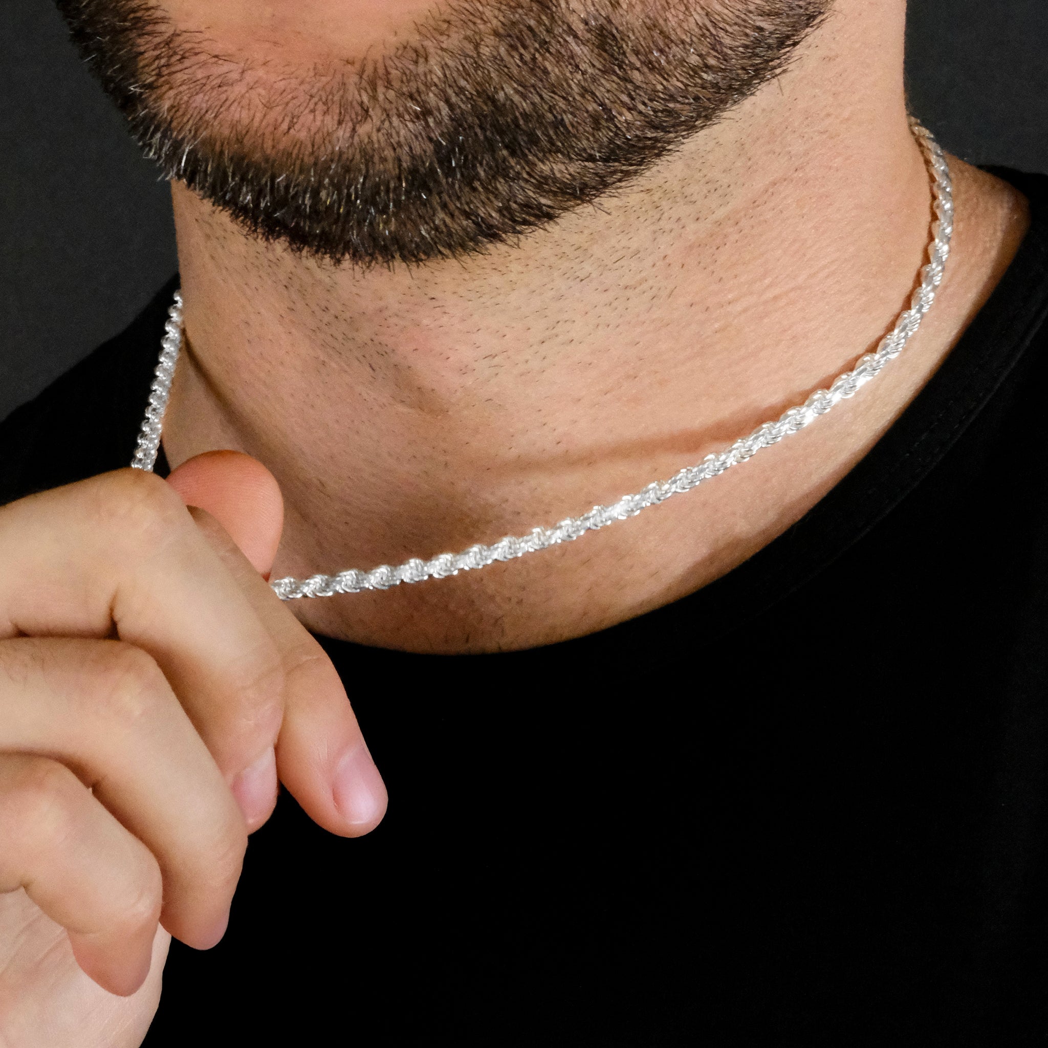 Rope 4mm (Silver) Chain