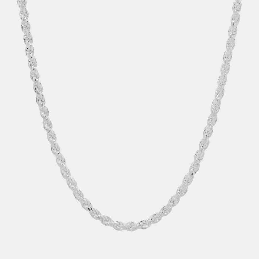 Rope Chain 5mm Silver