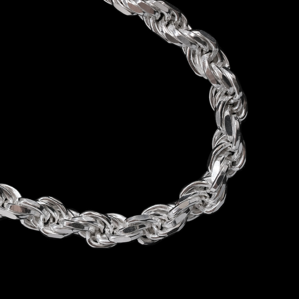 Rope 5mm (Silver) Bracelet