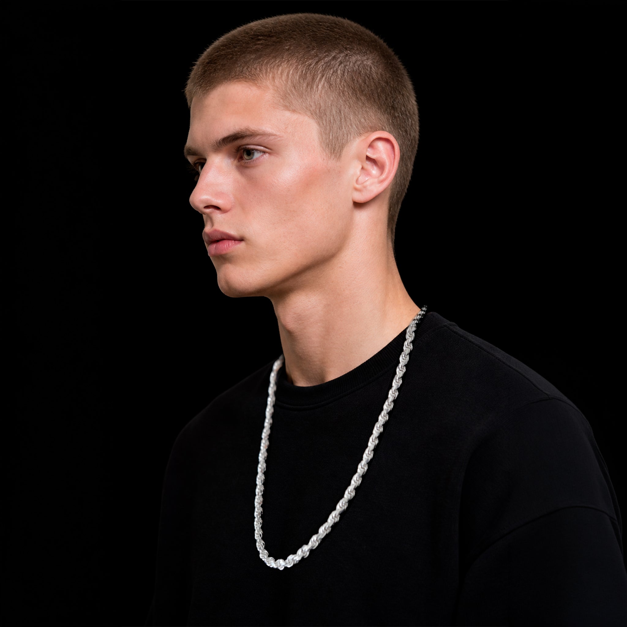Rope 5mm (Silver) Chain