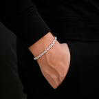 Rope 5mm (Silver) Bracelet