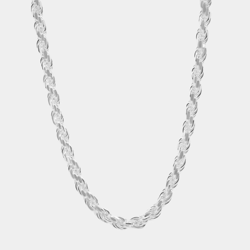 Rope 5mm (Silver) Chain