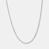 3mm Silver Rope Chain