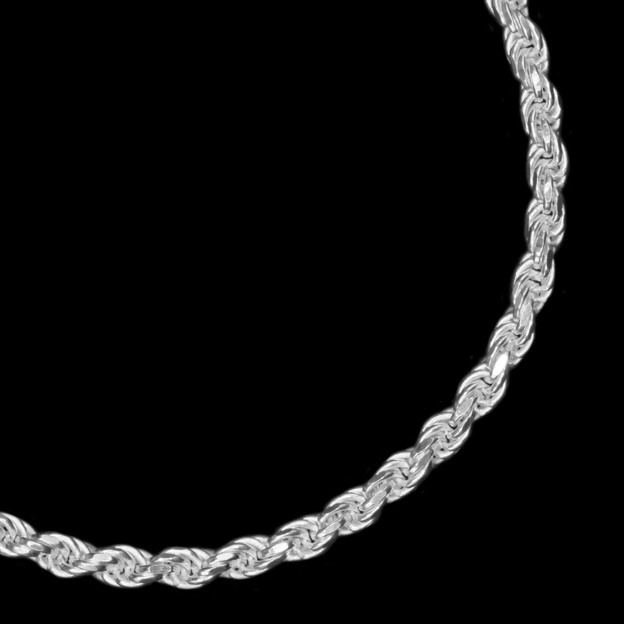 Rope 3mm (Silver) Bracelet