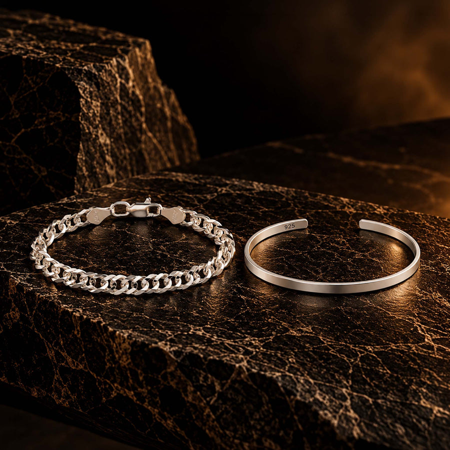 BRAZALETE + PULSERA