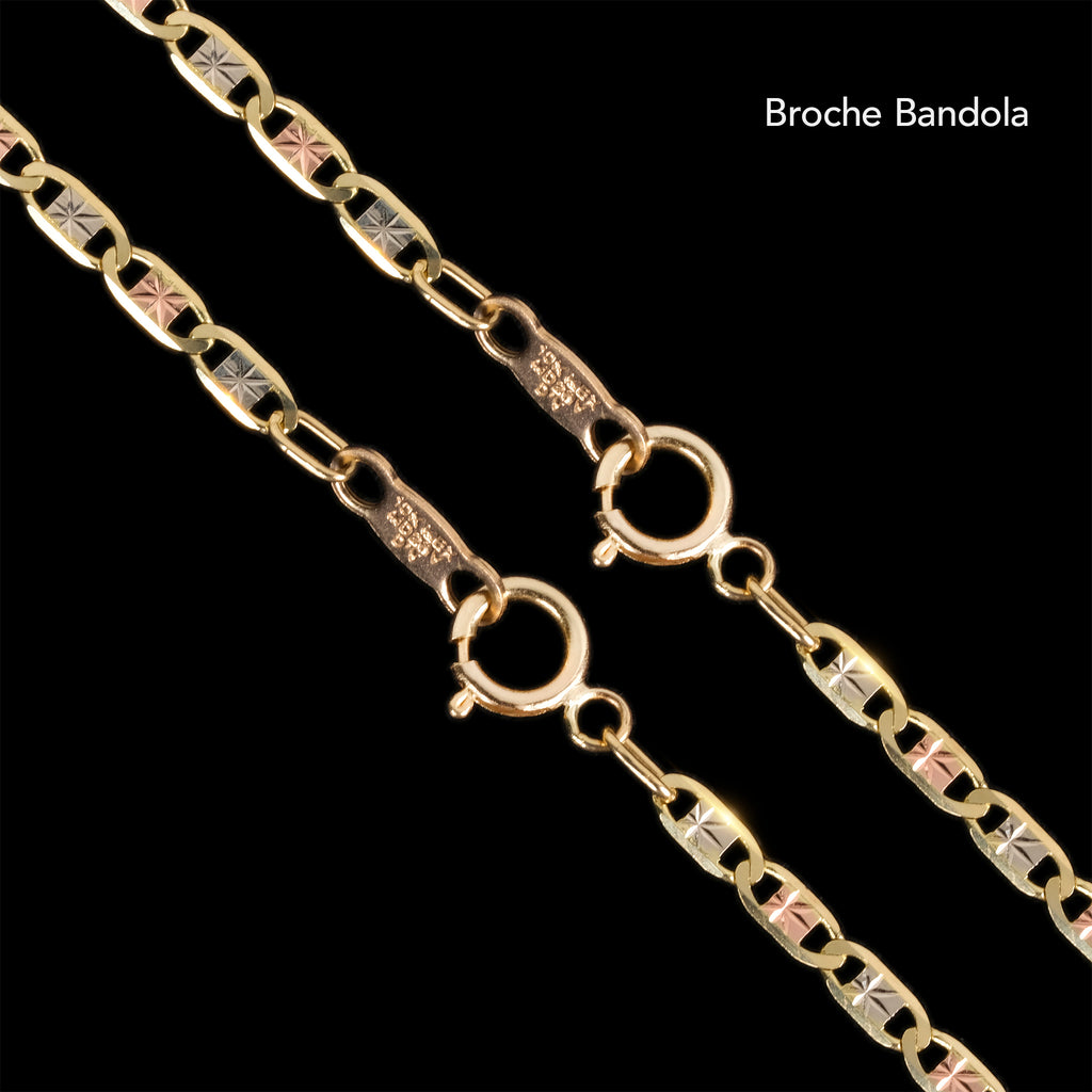 Set Florentina 3mm (Oro Sólido)