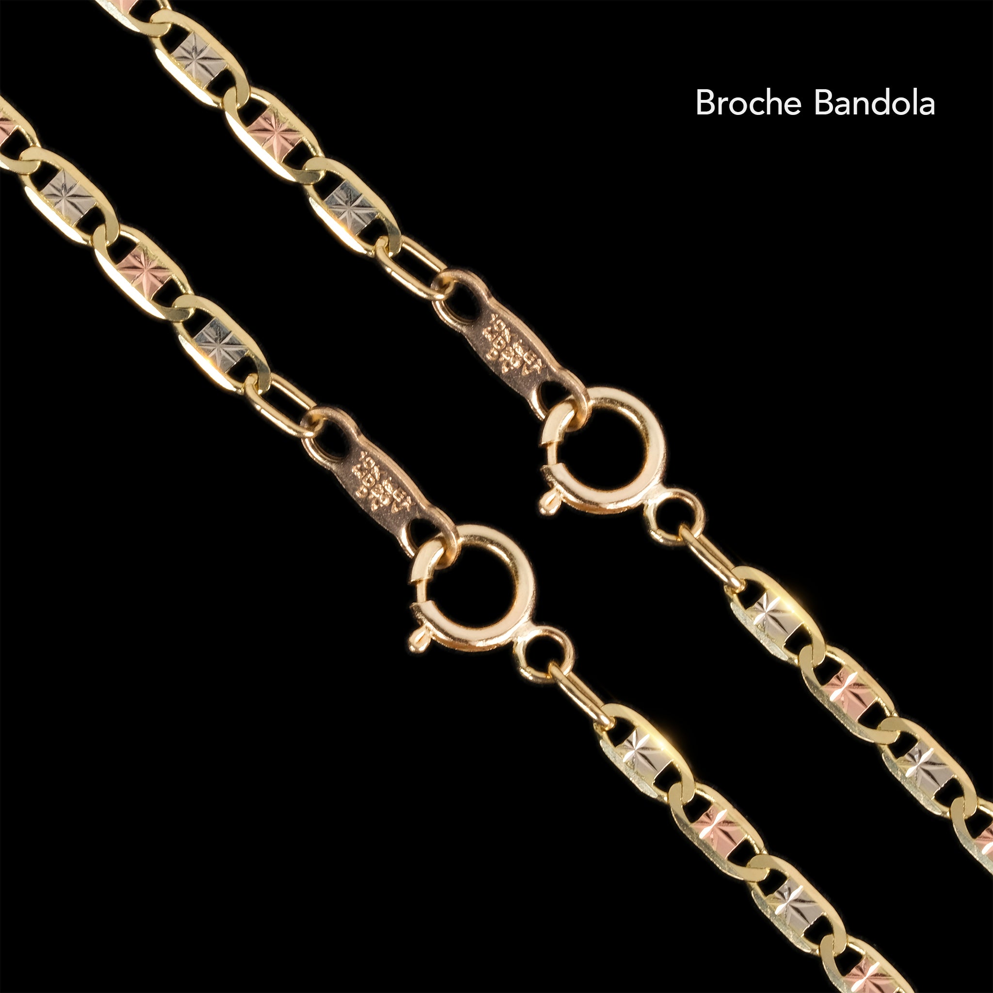 Set Florentina 3mm (Oro Sólido)