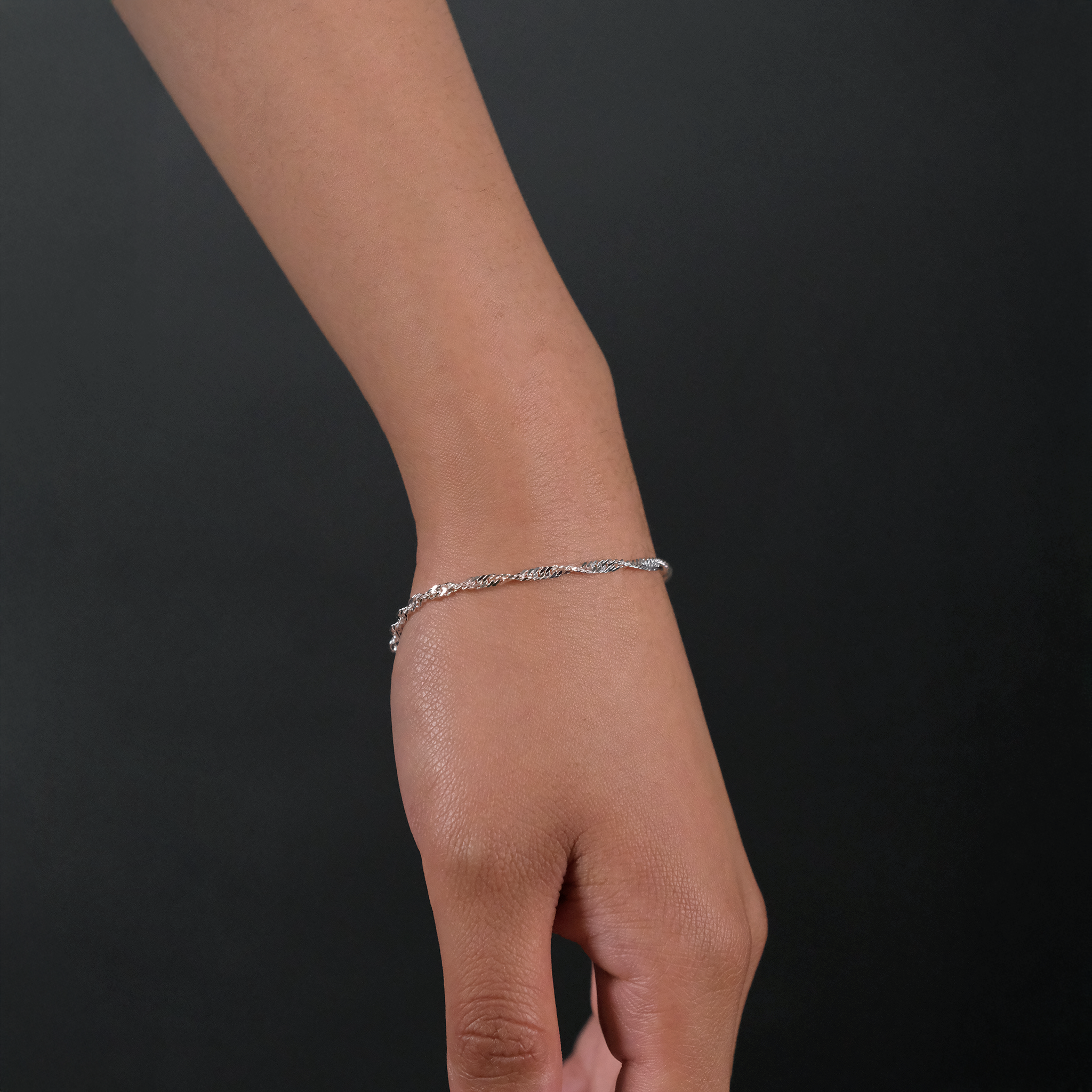 Singapore (Silver) Bracelet